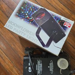 Fog machine and Multicolor Party Light