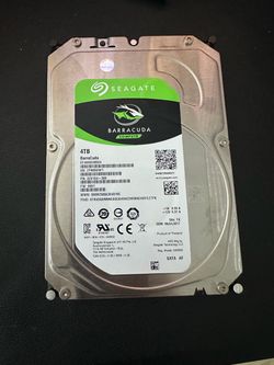 4TB SeaGate HDD