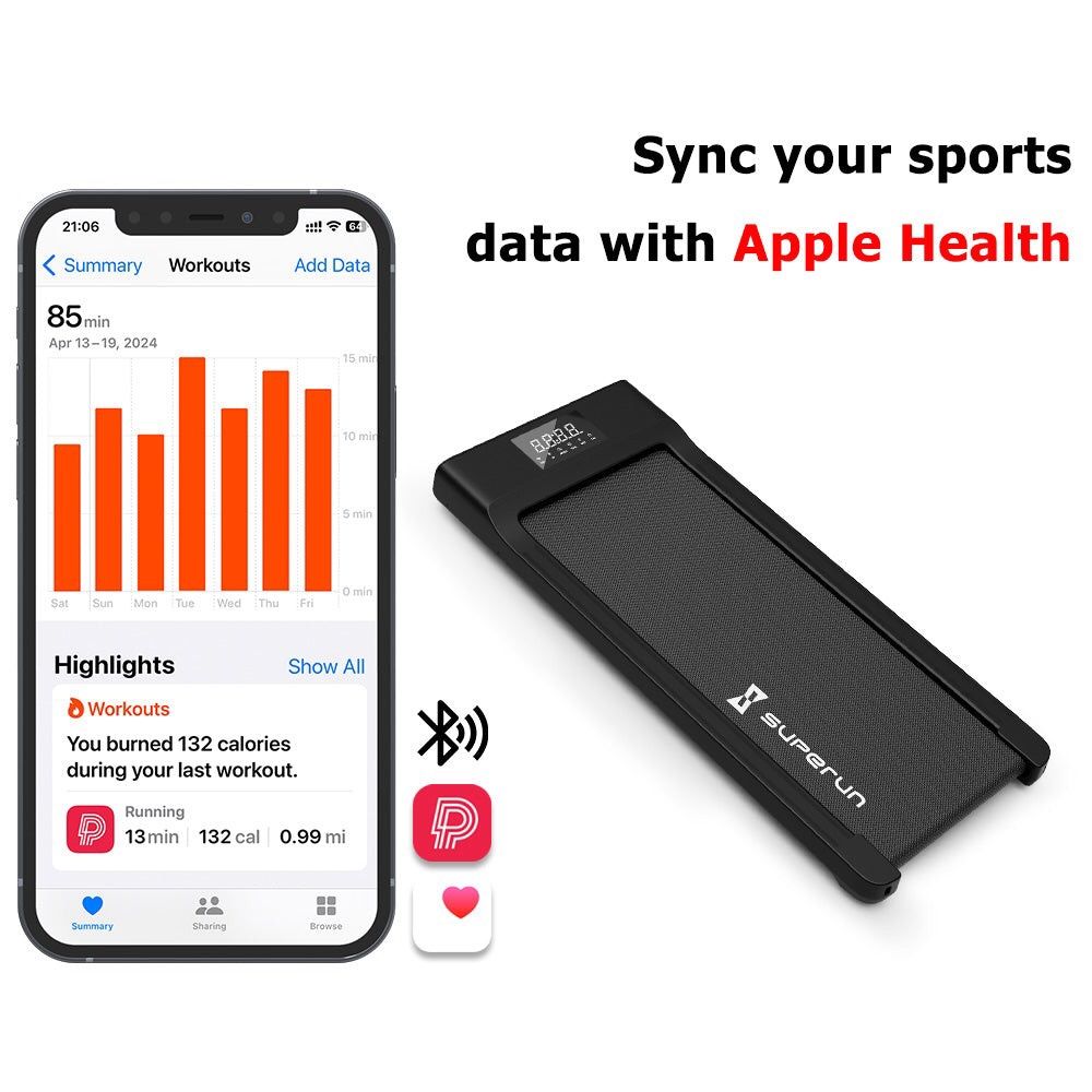 π₯ BA03 Smart Walking Pad Under Desk Treadmill with remote control