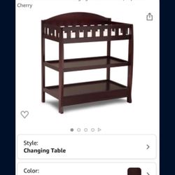 DELTA WOOD CHANGING TABLE