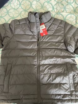 Brand New Mens Grey Moosejaw Insulated Down Jacket Large