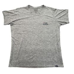 Patagonia Capilene Cool Daily Graphic T-Shirt Size XL Gray Save Our Home Planet
