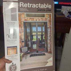 Retractable Screen Door , Double Door