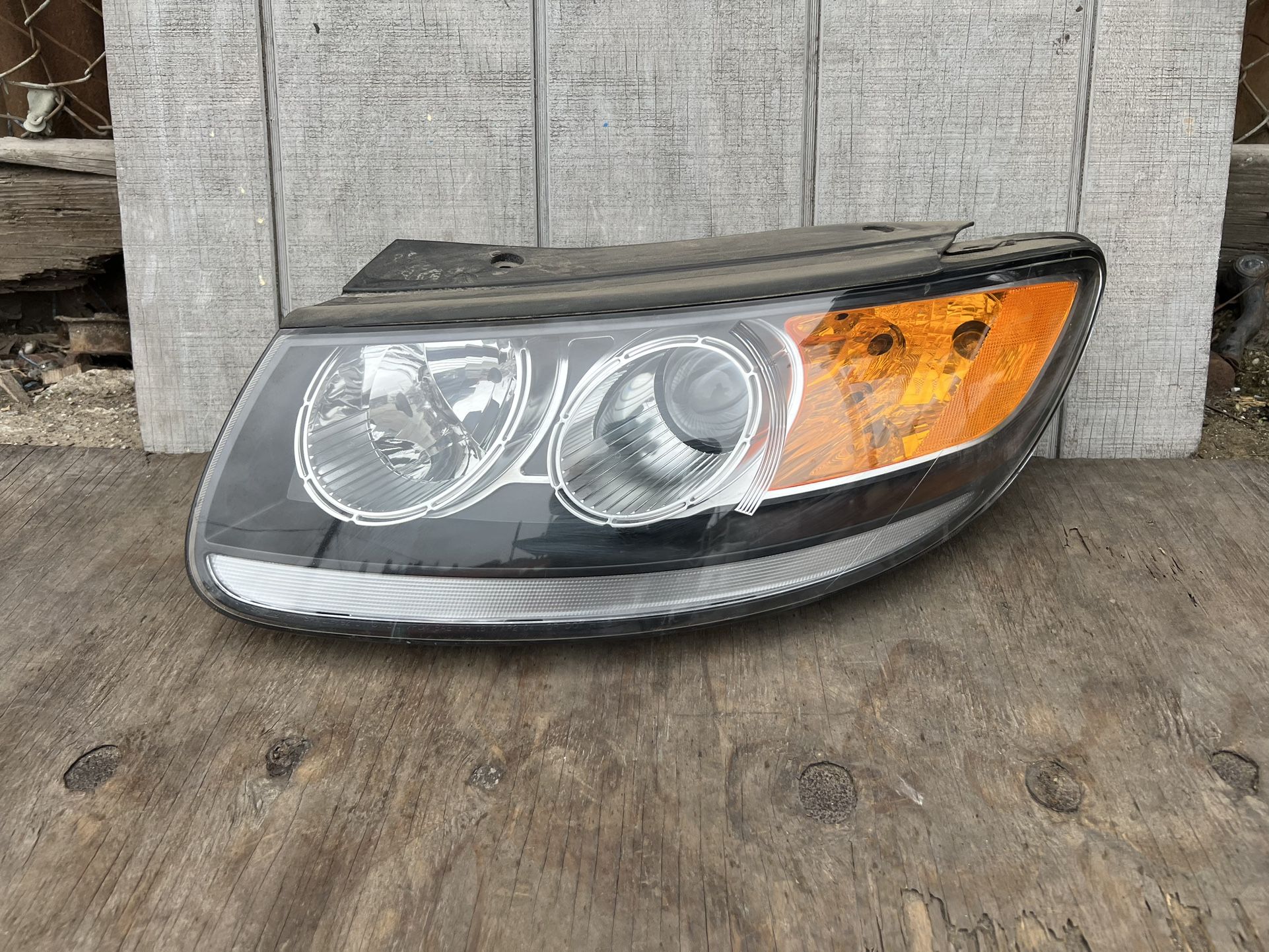 hyundai santa fe left headlight 2008 2009 2010 2011 2012