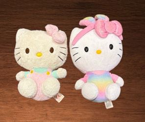 TY HELLO KITTY PLUFFIES PLUSH TOY FROM SANRIO COLLCTION 6,5”