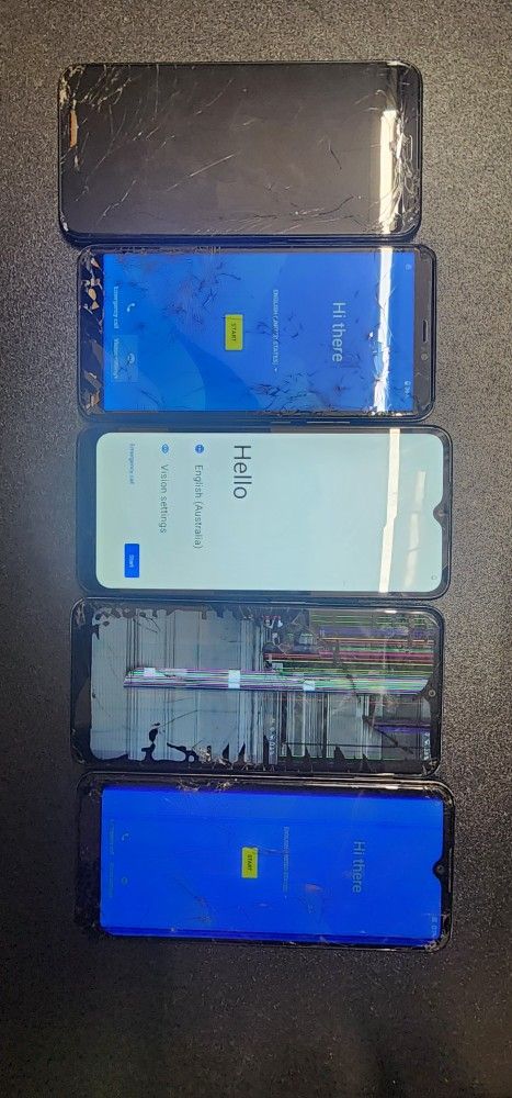 Set of 5 Android Phone $30 OBO