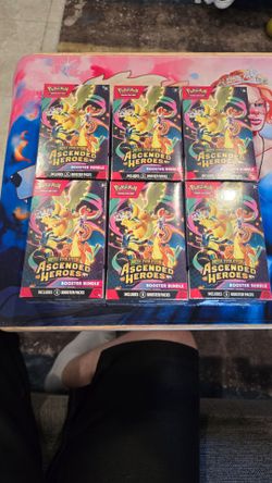 Pokemon TCG: 6 Ascended Heroes Factory Sealed Booster Bundle Box