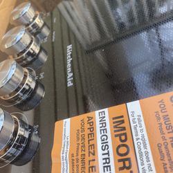 New Cooktop Electric Kitchen Aid 