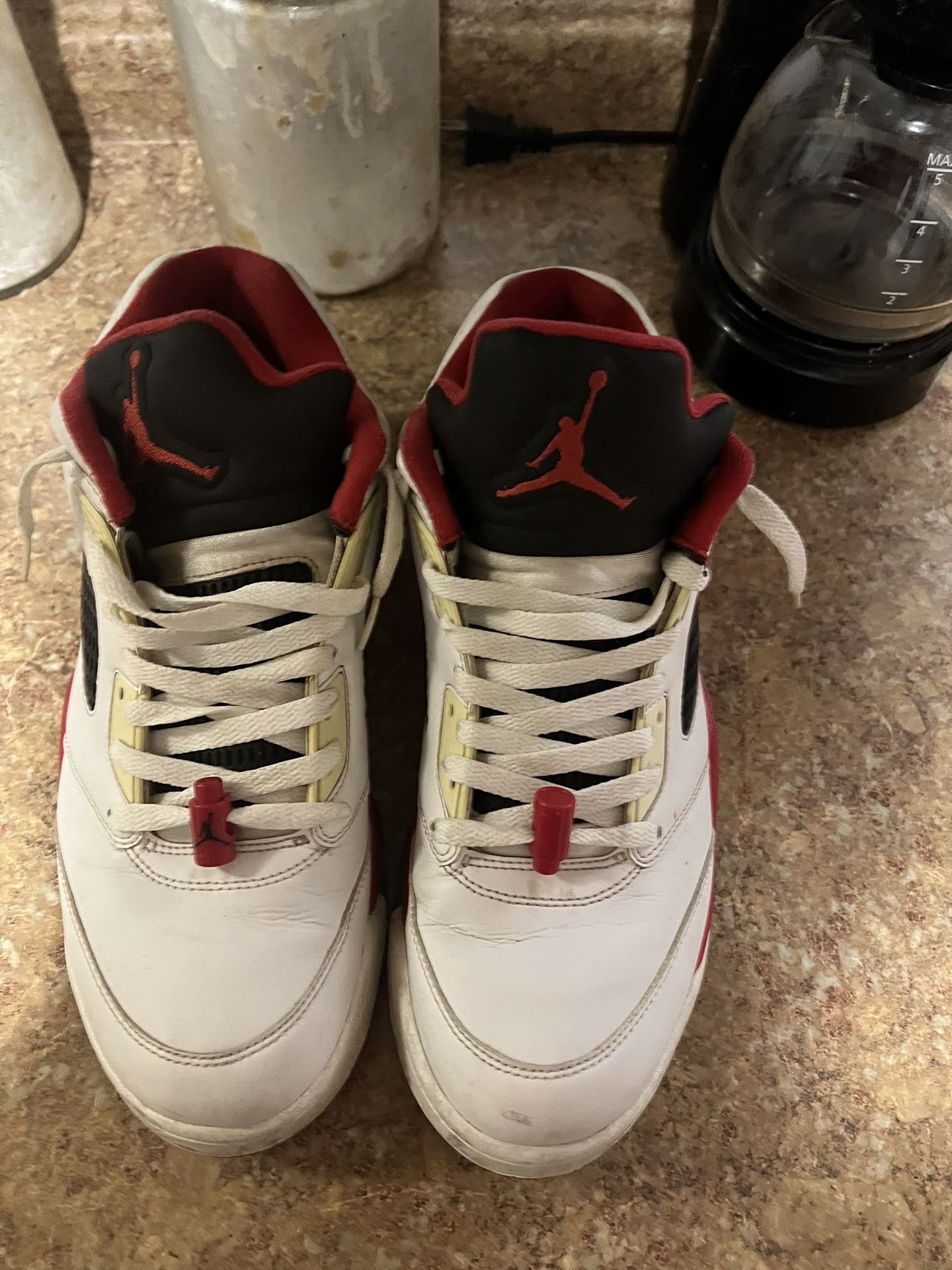 Jordan 5 Fire Red Lows