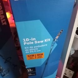 Kobalt 10in Pole Saw Kit