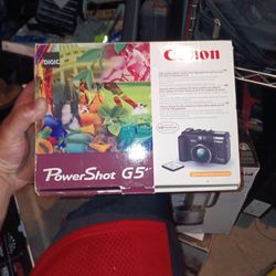 Canon Powershot G5.  $170