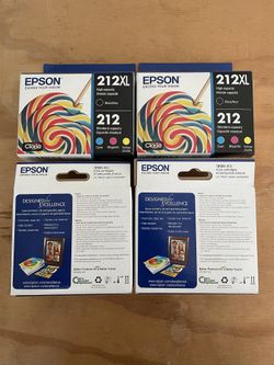 Epson color/black ink cartridges