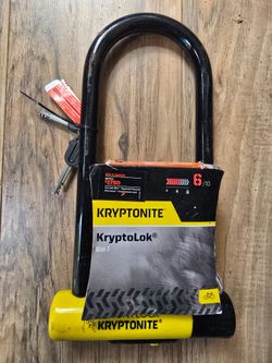 Kryptonite kryptolock bike lock w mount large
