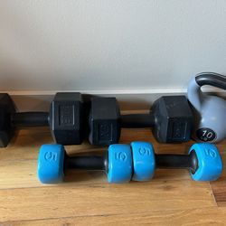 Weights (can be both separately or all together)