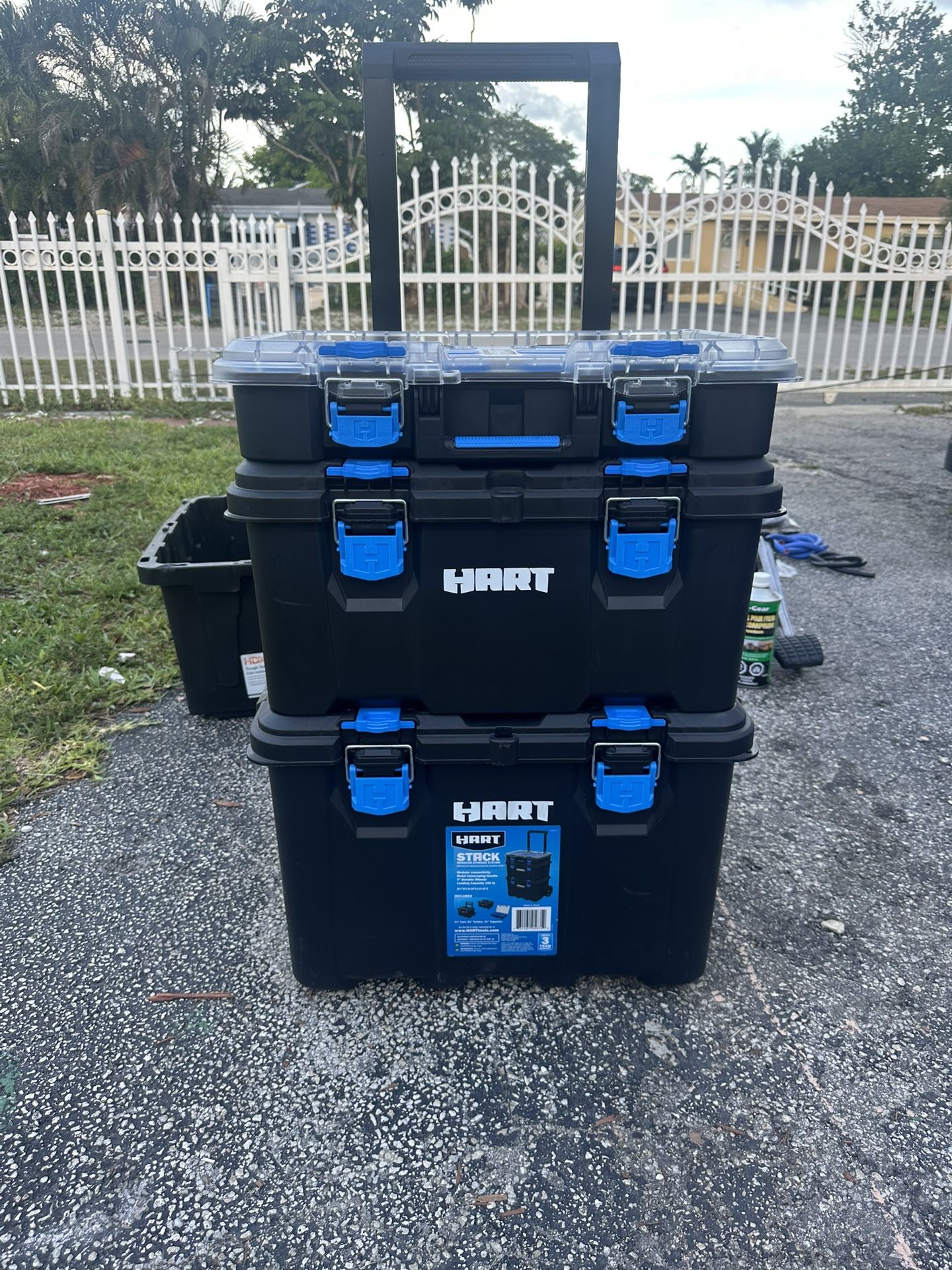 HART Modular Storage System Organizer Tools Toolbox Portable