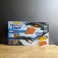 As Seem on TV.   HD Vision Visor 2 in 1