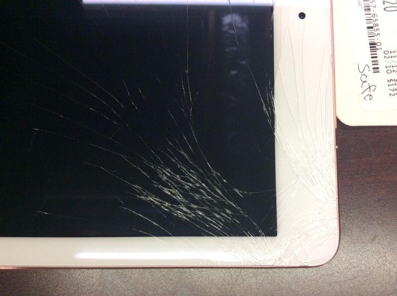 Ipad pro 12.9 inch random cracked screen