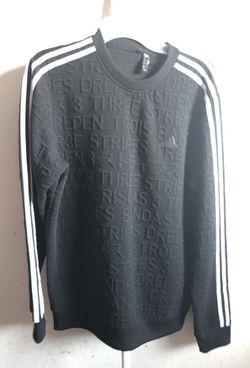 Adidas Letter Pattern Sweater