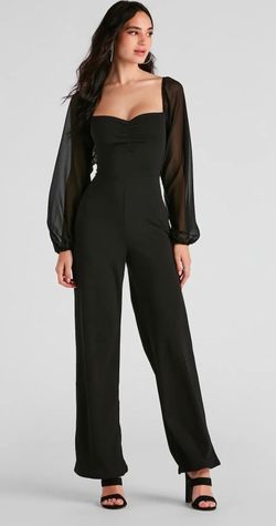 Long sleeve jumpsuit