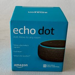 New echo dot 3rd generation