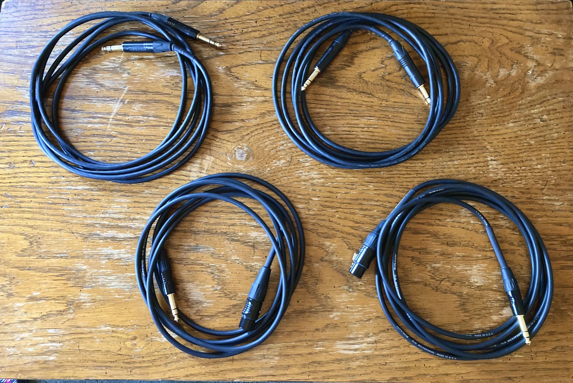 Mogami & Jumperz Gold Cables