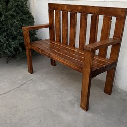 Wooden Outdoor Bench