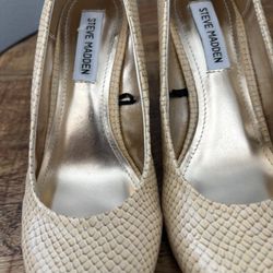 New Leather Steve Madden Heels 