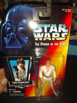 Brand New Kenner Star Wars The Power of the Force Luke Skywalker...