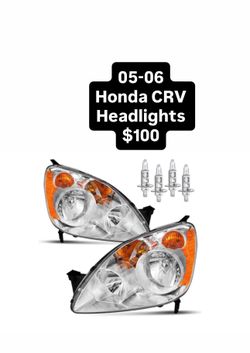 05-06 Honda CRV Headlights $100