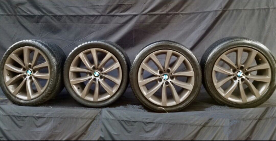 19” OEM BMW Rims And Tires