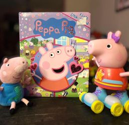 Peppa bundle -toys and book