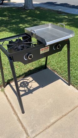 Double Burner With Plancha