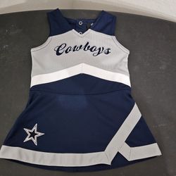 Cowboys Dress Toddler 18 Months