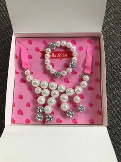 Stella & Dot girls necklace and bracelet set