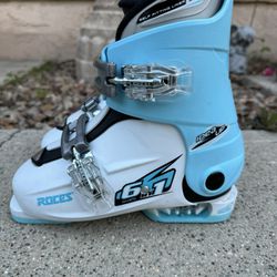 Used Roces Idea Up 255mm Size 19-22 - Girls' Downhill Ski Boots