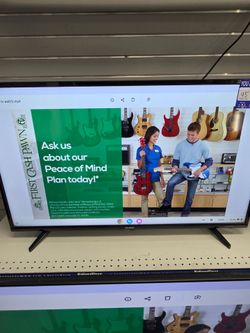 Sharp 43" Smart TV With Remote. ASK FOR RYAN. #4(contact info removed)9-01