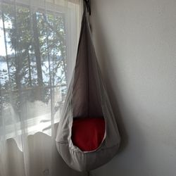 Tear Drop Swing With Hanging Attachments