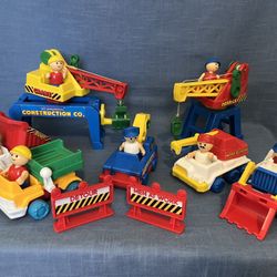 Vintage Unimax “Construction Set” Toys (1995) - Great Condition! 