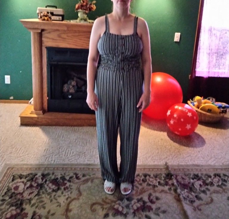 One Piece Sleeveless Jumpsuit