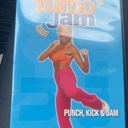 Turbo jam Beachbody video along with trackers and turbo slim 10 day kickstart plan