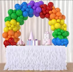 Table Balloon Arch Kit,Balloon Arch Stand Frame for Different Table Sizes for Birthday Baby Shower Graduation Wedding And Party Decoraitons