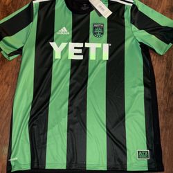NWTAdidas Austin FC 2021 Home Jersey Primary Jersey), Size XL