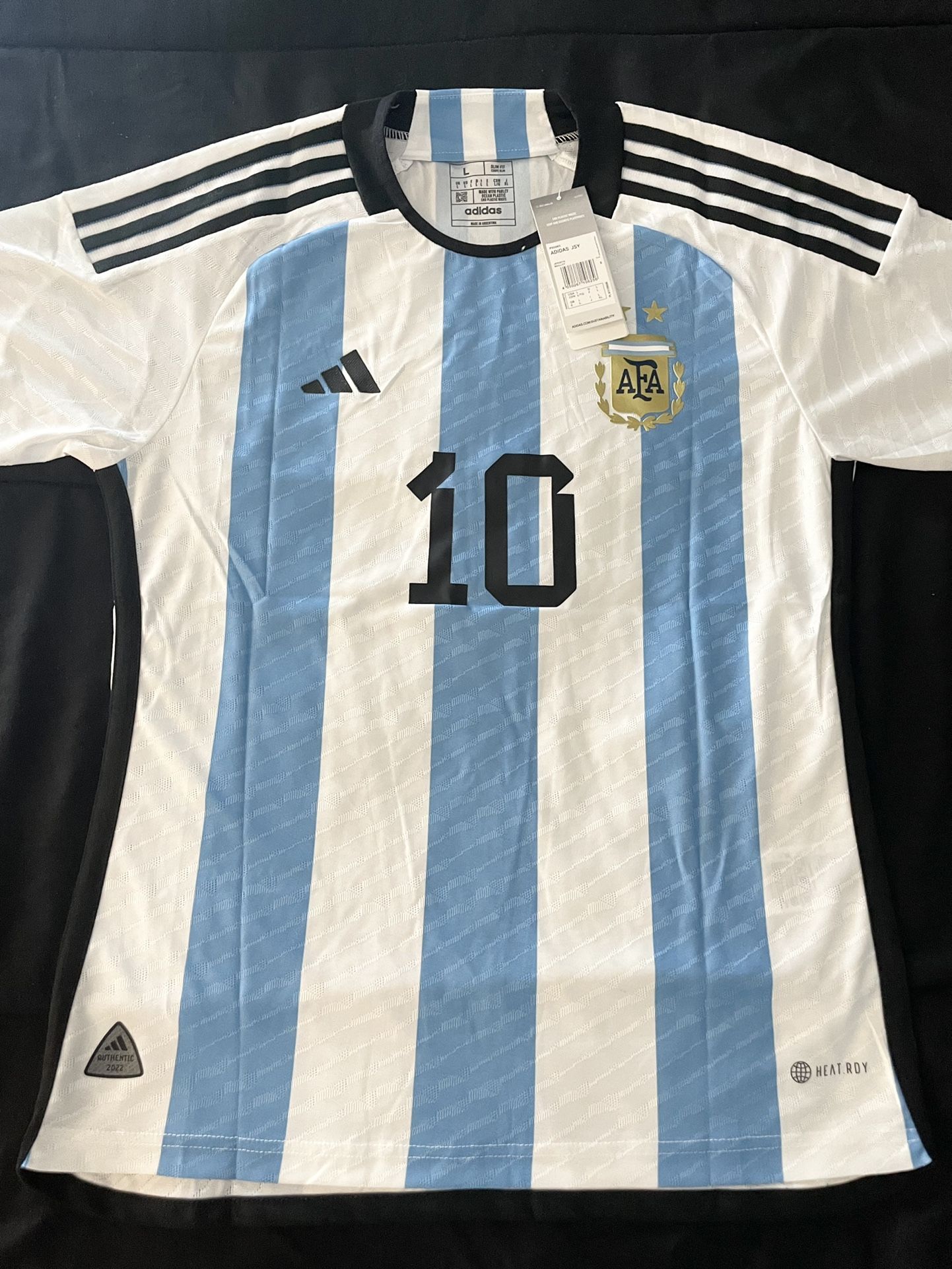 Messi Soccer Jersey Argentina Authentic 3 Star Player Version for Sale in  Hayward, CA - OfferUp