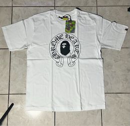 BAPE x Chrome Hearts White Graphic T-Shirt