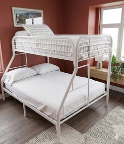 Full/Twin Metal Bunk Bed