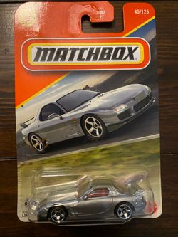 🔥RX -7 silver matchbox🔥