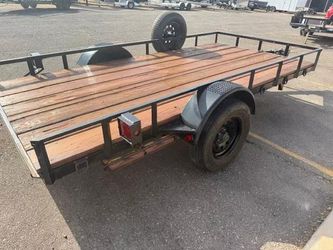 2009 Lifetime Trailers 12X6 Single Axle Utility, Ramps