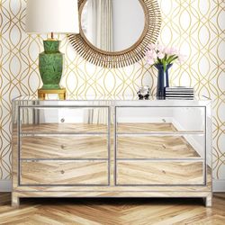 6 Drawer Double Dresser