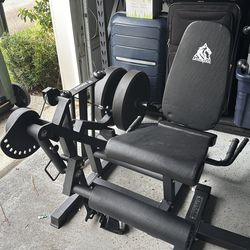 Lionscool Leg Extension & Curl Machine V4.0 – Like New, Assembled
