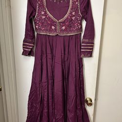Ethnic Pk purple XS